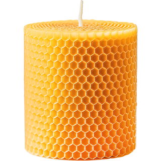Beeswax candle