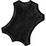 Black suede