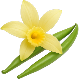 grüne Bourbon-Vanille