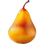 Caramelized pear