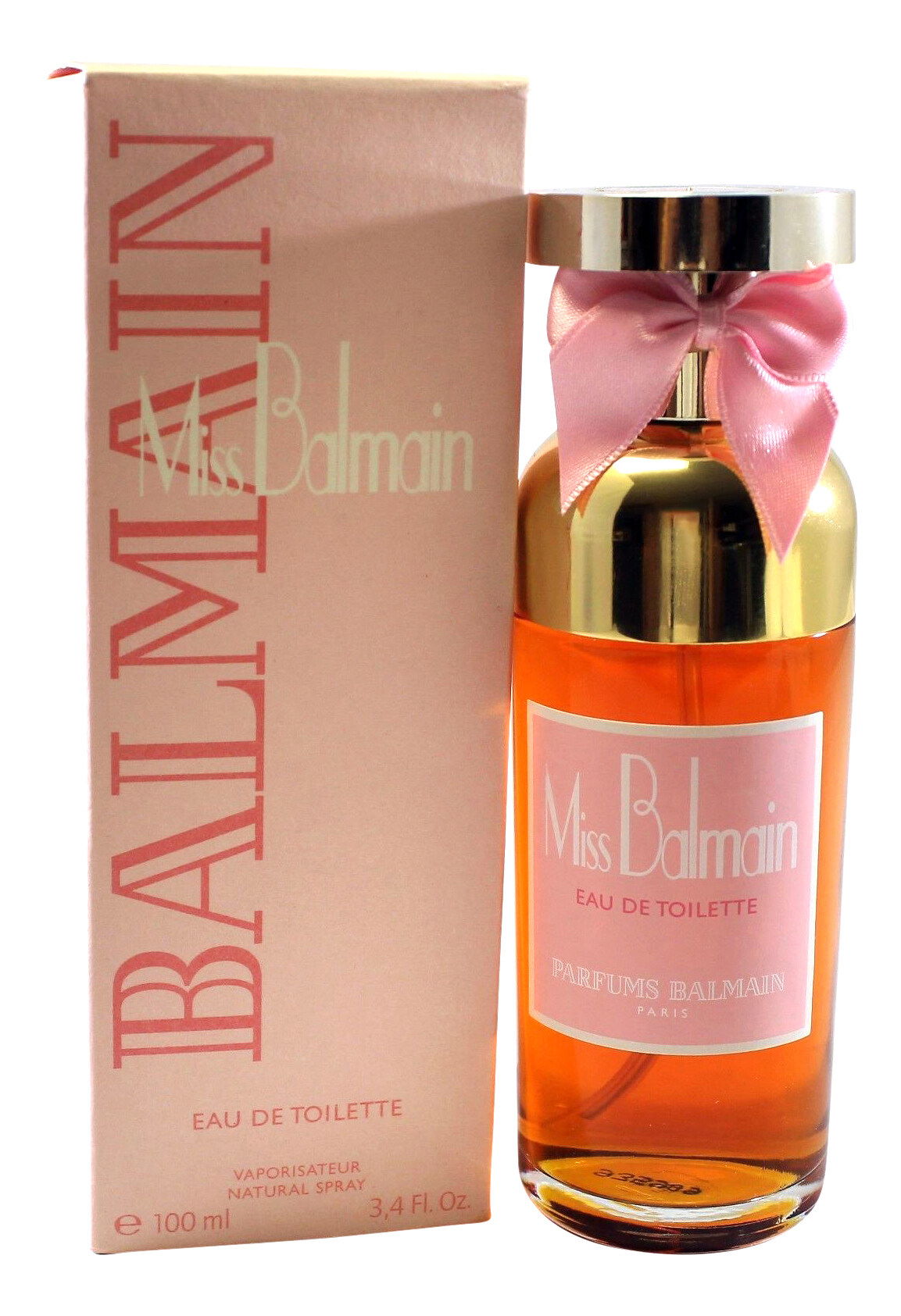 MISS BALMAIN 3.4oz 100ml Eau de Toilette Spray in box Very