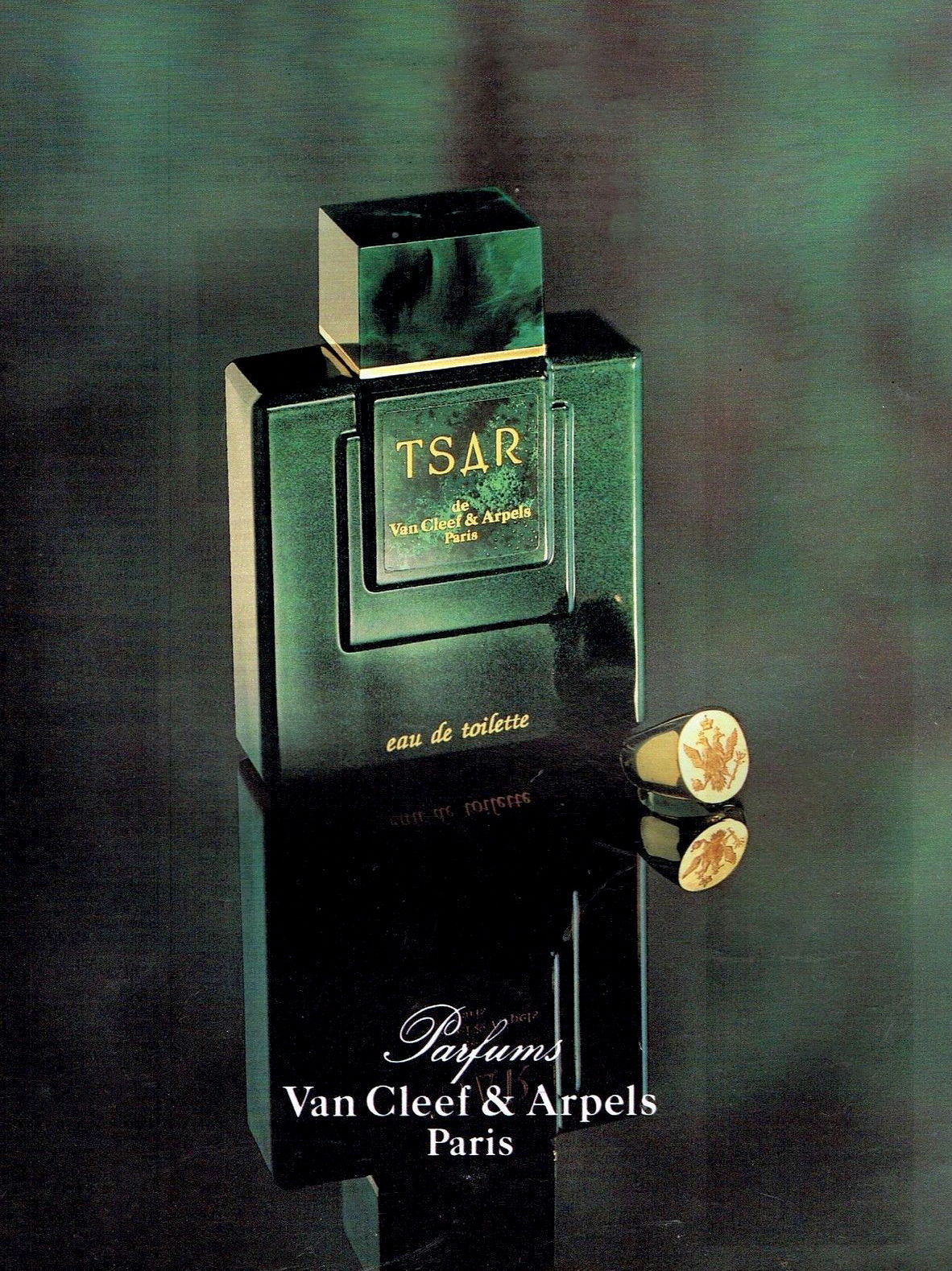 Van Cleef & Arpels TSAR for MEN 2pc GIFT SET 3.3oz EDT Spr +