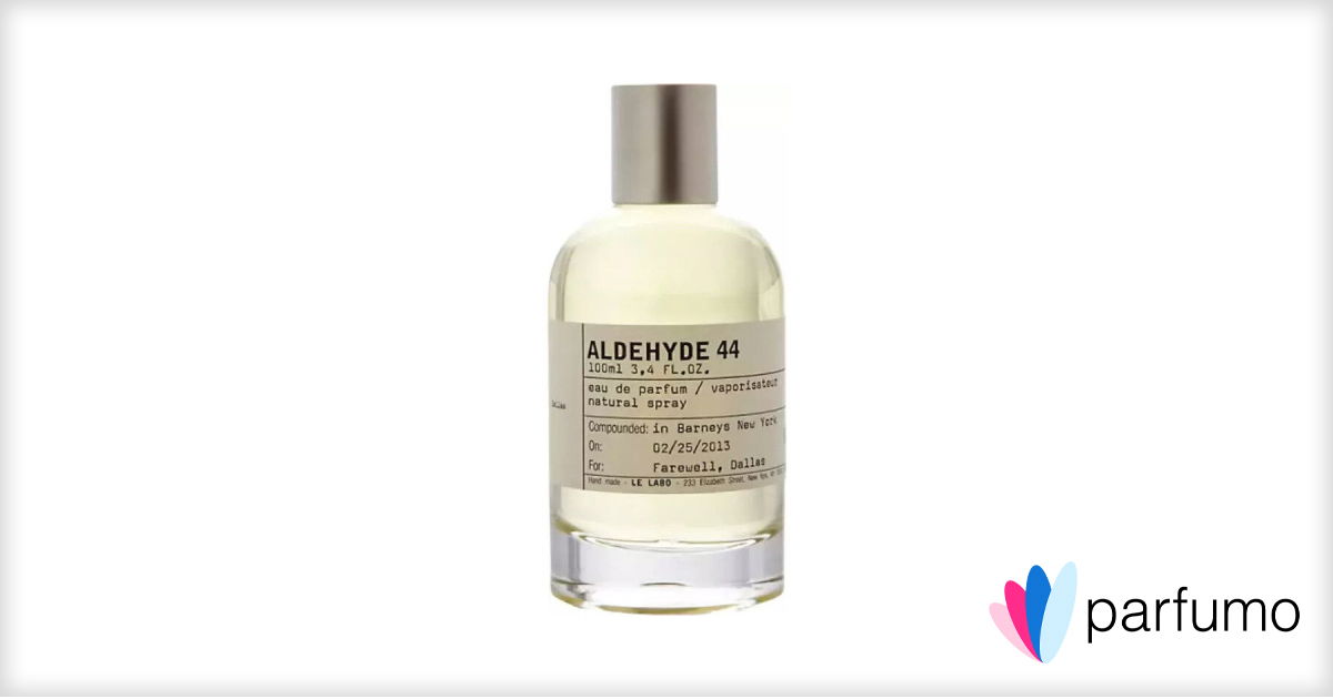 Aldehyde 44 by Le Labo » Reviews & Perfume Facts