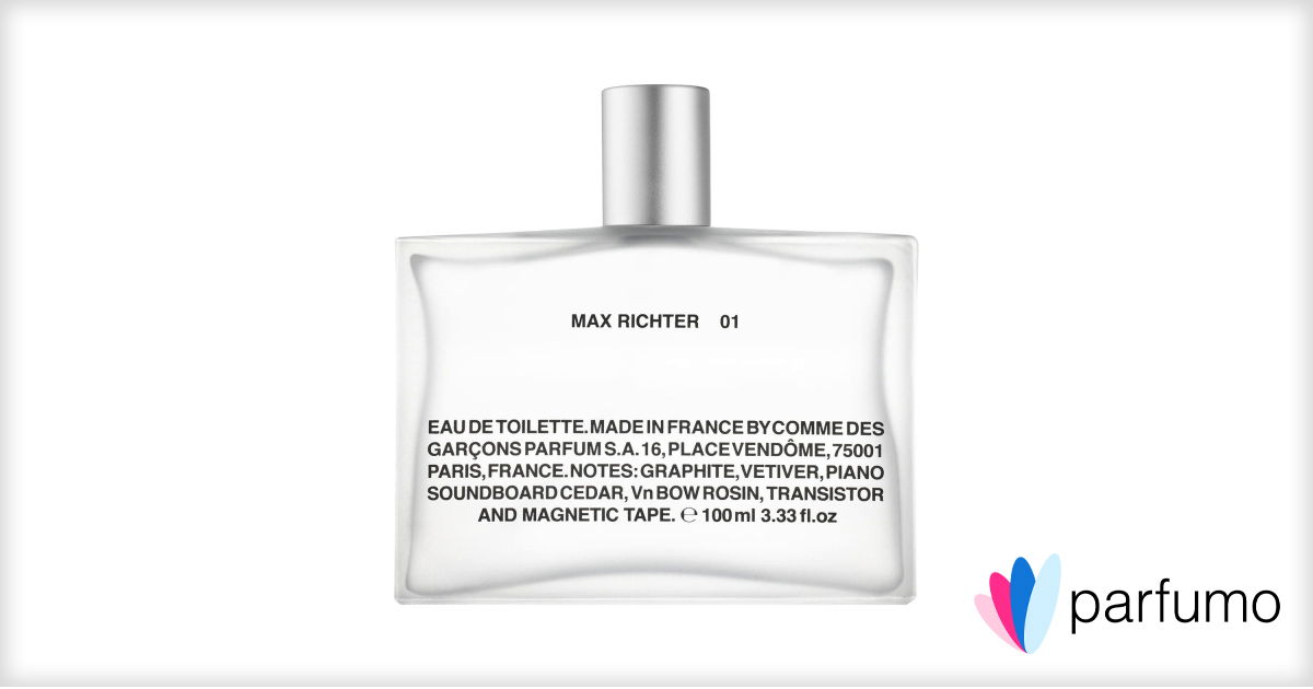 Max Richter 01 by Comme des Garçons » Reviews & Perfume Facts