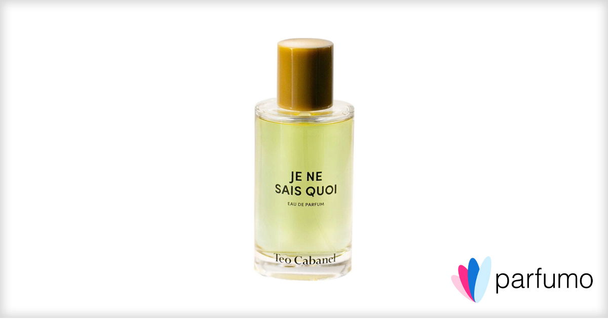 Je Ne Sais Quoi by Téo Cabanel » Reviews & Perfume Facts