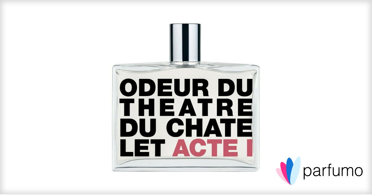 香水(ユニセックス) ODEUR DU THEATRE DU CHATELET ACTE I Odeur du Theatre du Chatelet Acte 1 by Comme des Garçons