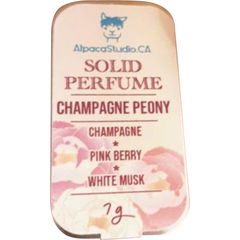 Champagne Peony by AlpacaStudio.CA