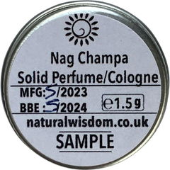 Nag Champa by Natural Wisdom