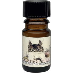 Cat At The Table by Black Phoenix Alchemy Lab