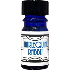 Harlequin Rabbit von Nui Cobalt Designs
