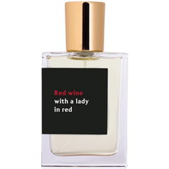 Red Wine with a Lady in Red by Proad