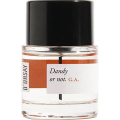 Dandy or not. G.A. von d'Orsay