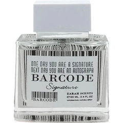 Barcode Signature by Prive Zarah / Zarah