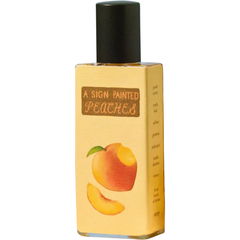 A Sign Painted Peaches von Sorce / Sorcellerie Apothecary