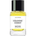 Cologne Cédrat by Matière Première