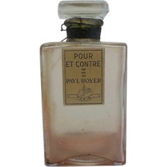 Pour et Contre von Paul Boyer