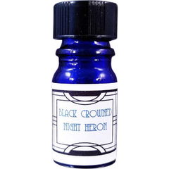 Black Crowned Night Heron von Nui Cobalt Designs