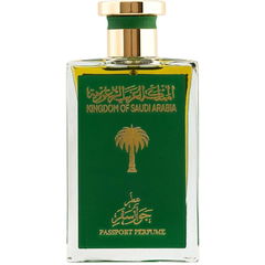 Kingdom of Saudi Arabia Passport Perfume by Ajwaa Perfumes
