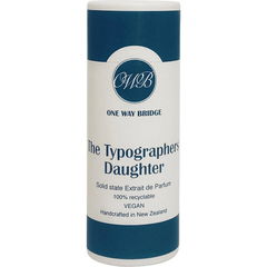 The Typographers Daughter (Solid Parfum) by One Way Bridge Perfumes