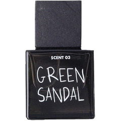 Scent 03 Green Sandal by HABIT of 2PEACOCK
