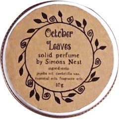 October Leaves (Solid Perfume) von Simons Nest