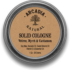 Vetiver, Myrrh & Cardamom by Arcadia Natural