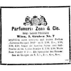 Eau de Cologne von Parfumerie Zeno