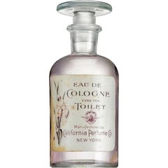 Eau de Cologne by California Perfume Company