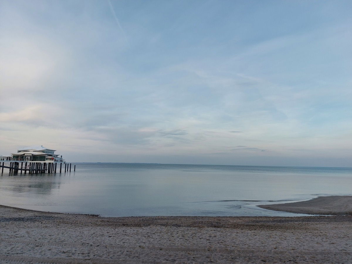 Abendstimmung an der Ostsee.