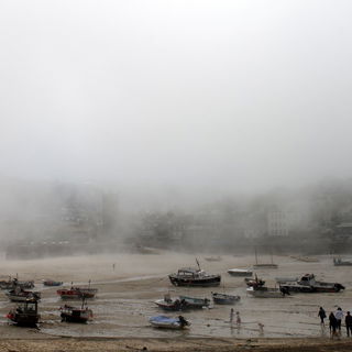 St Ives bei Ebbe mit Ne...