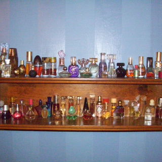 another shelf of mini b...