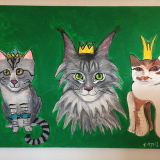 Corona-Katzen-Bild, 1.4...