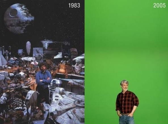 The magic is gone, Mr. Lucas...