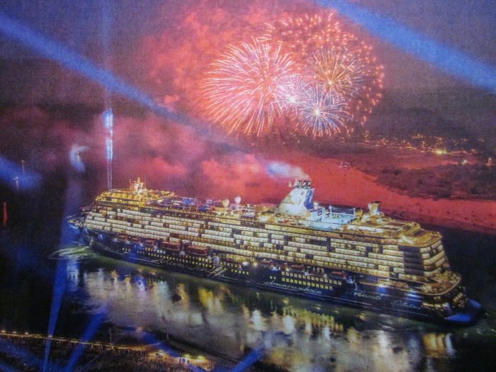 Mein Schiff 5 - Taufe am 15.07.2016 in Travemünde.