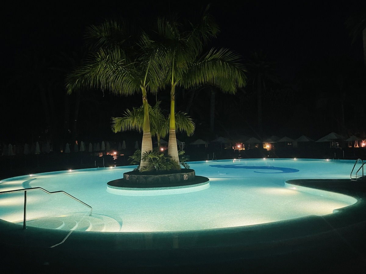 Night swimming…