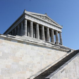 Walhalla in Donaustauf ...