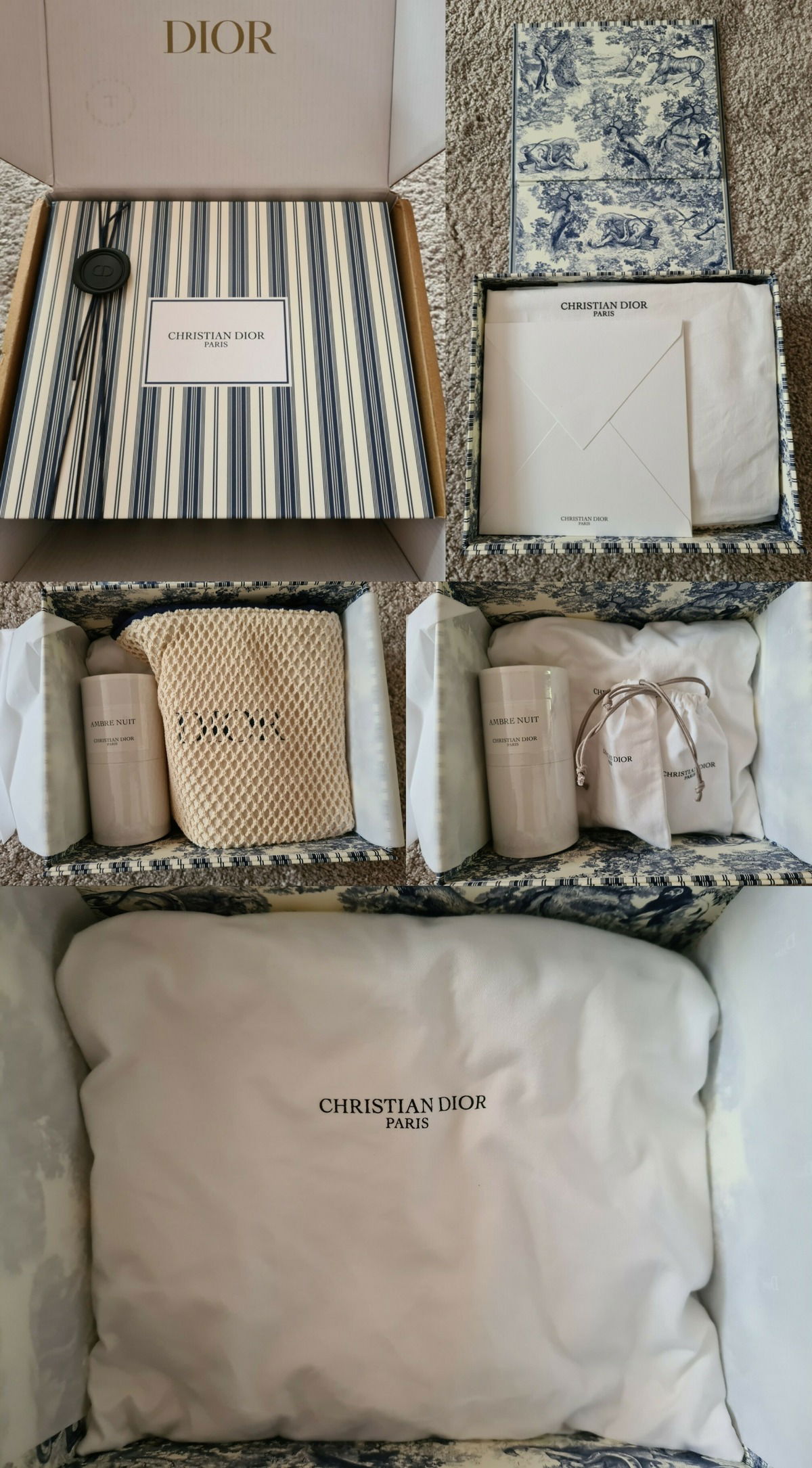 Das schöne Verpackungserlebnis bei den Dior Privée Düften :D