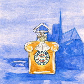 My watercolor for L'Heu...