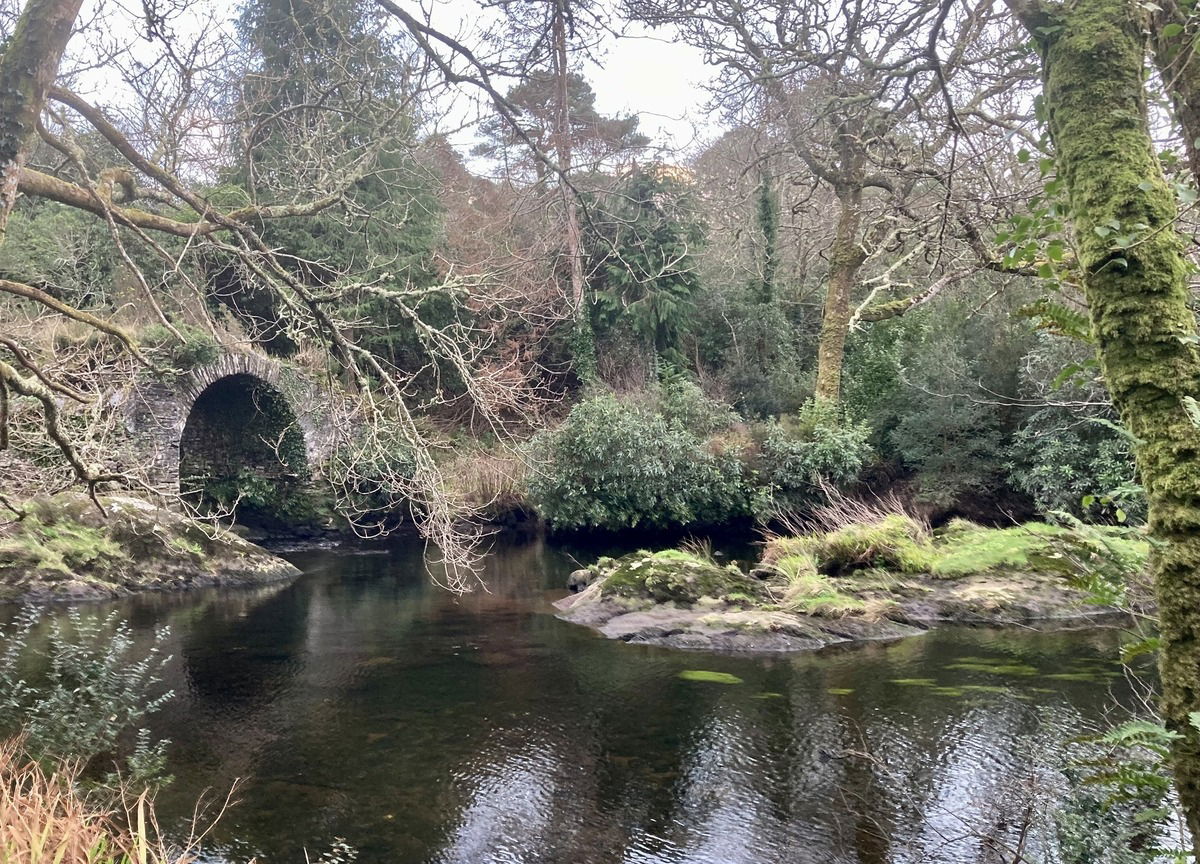 Ruine historische Cromwell Bridge