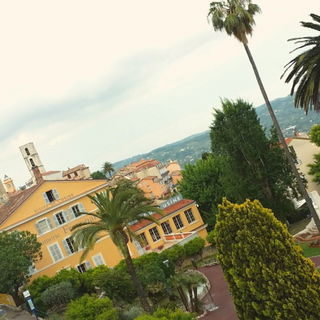 In Grasse mit Blick auf...