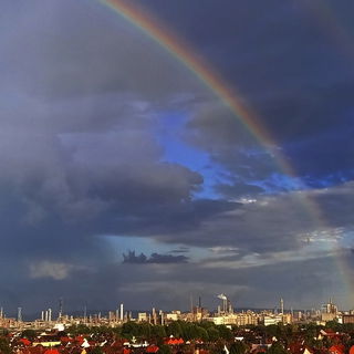 Ein riesen Regenbogen ...