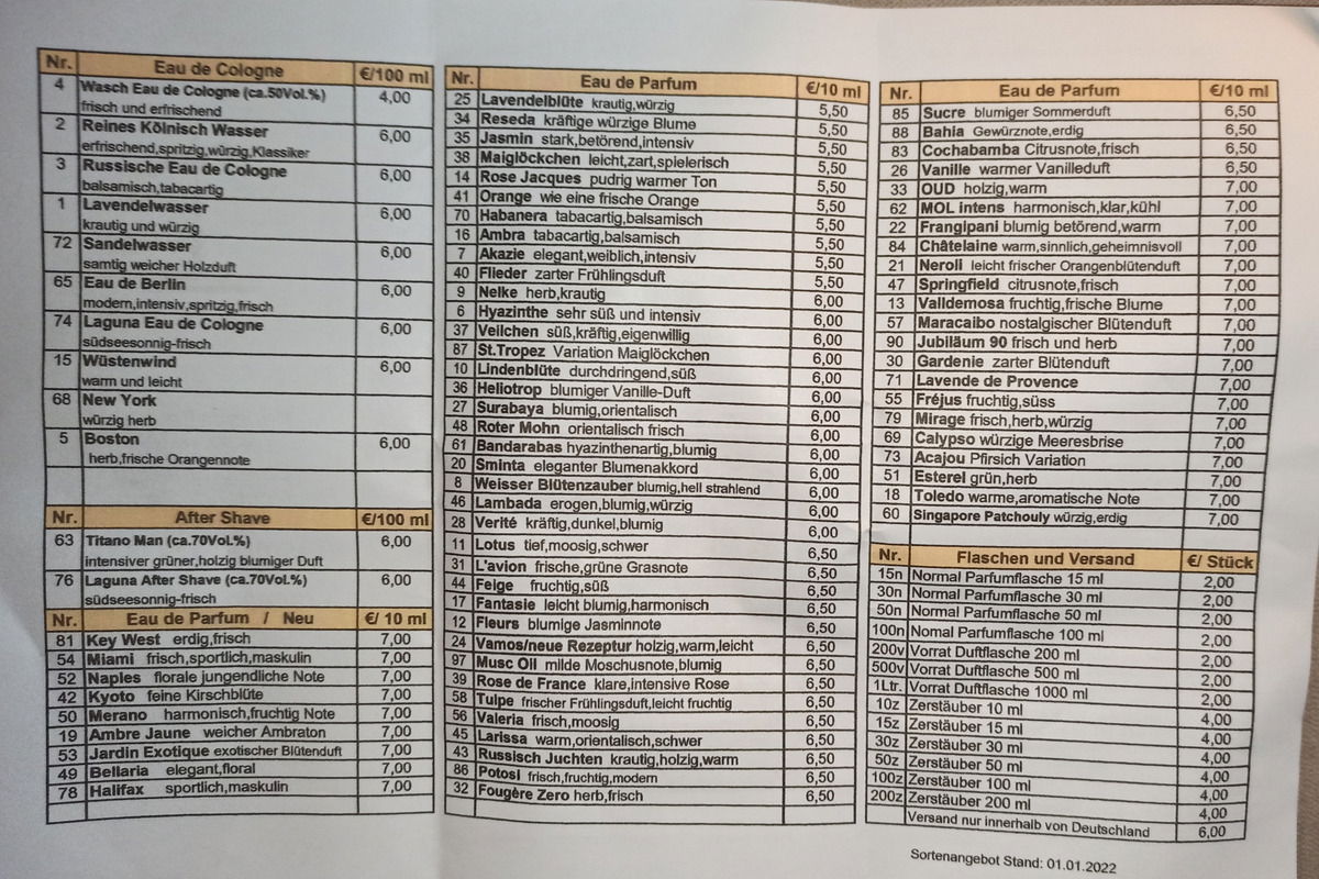 Der 2022-Katalog von Herrn Lehmann