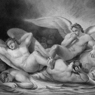 Les Anges dans le Lac d...