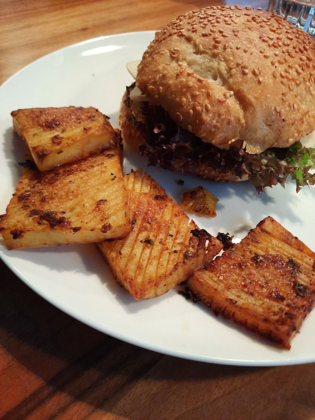 Akkordeonkartoffeln, auch sehr zu empfehlen!