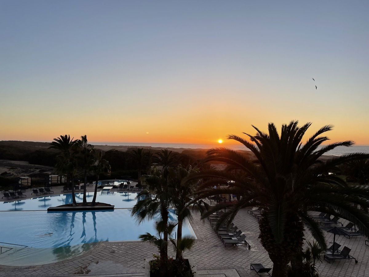 Sonnenuntergang in Agadir