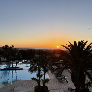 Sonnenuntergang in Agad...