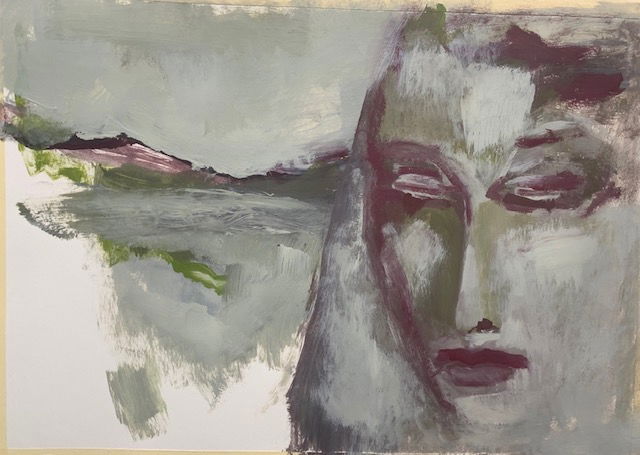 Acryl auf Papier 8/2020