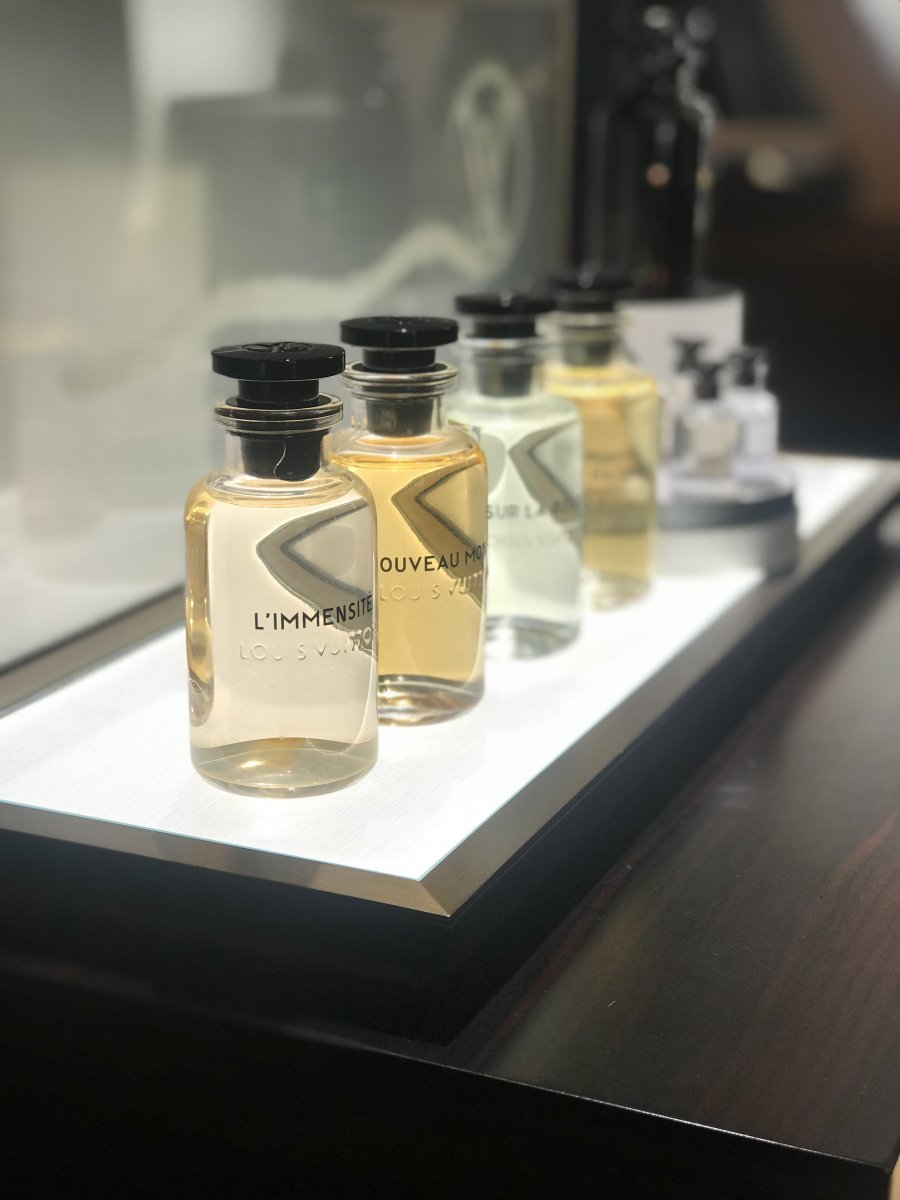 Louis Vuitton Parfum Display Frankfurt