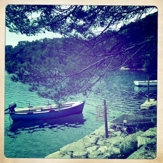 Insel Mljet, wo mein Va...