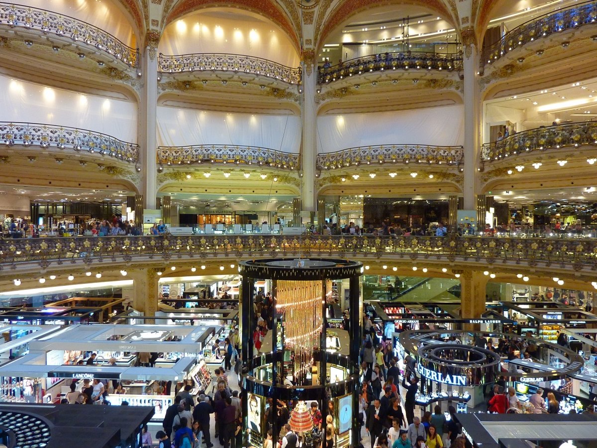 Au bonheur des dames... Galeries Lafayette